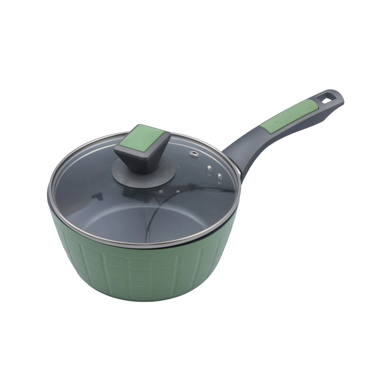 Tigaie din aluminiu forjat cu acoperire ceramică albastră