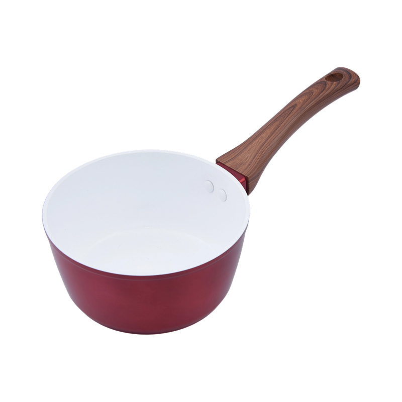 Tigaie din aluminiu forjat cu ceramica alba
