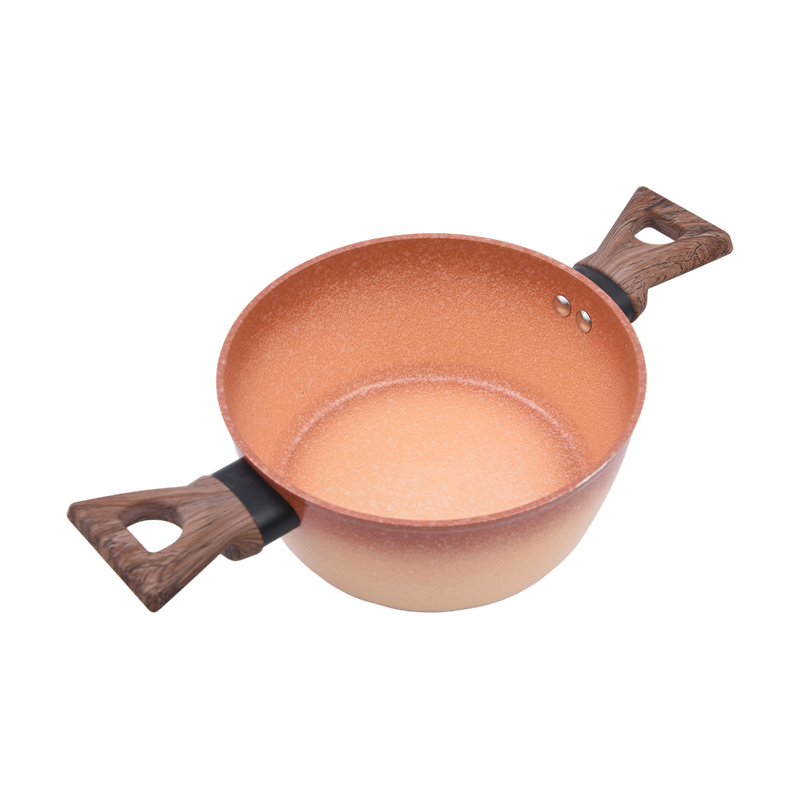 Caserolă din aluminiu forjat cu acoperire ceramică cu meteorit Marte