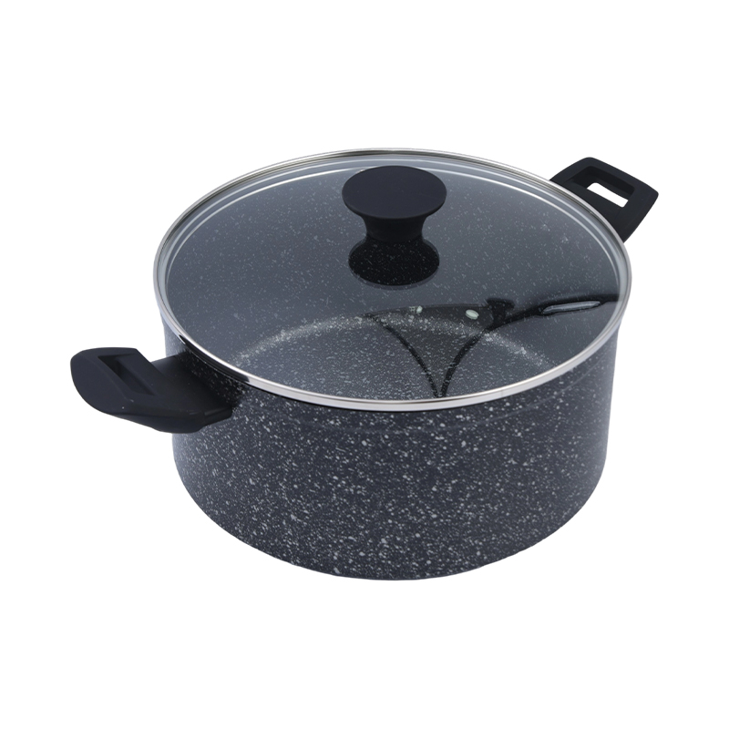 Caserola cu formă dreaptă din aluminiu forjat
