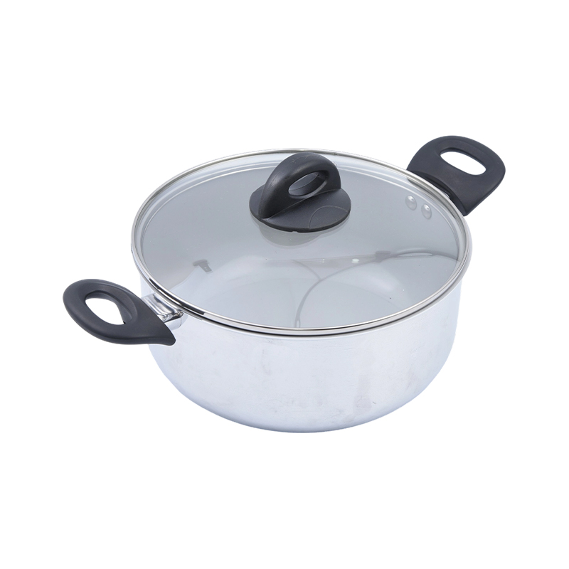 Finisaj cu oglindă a caserolei din aluminiu presat